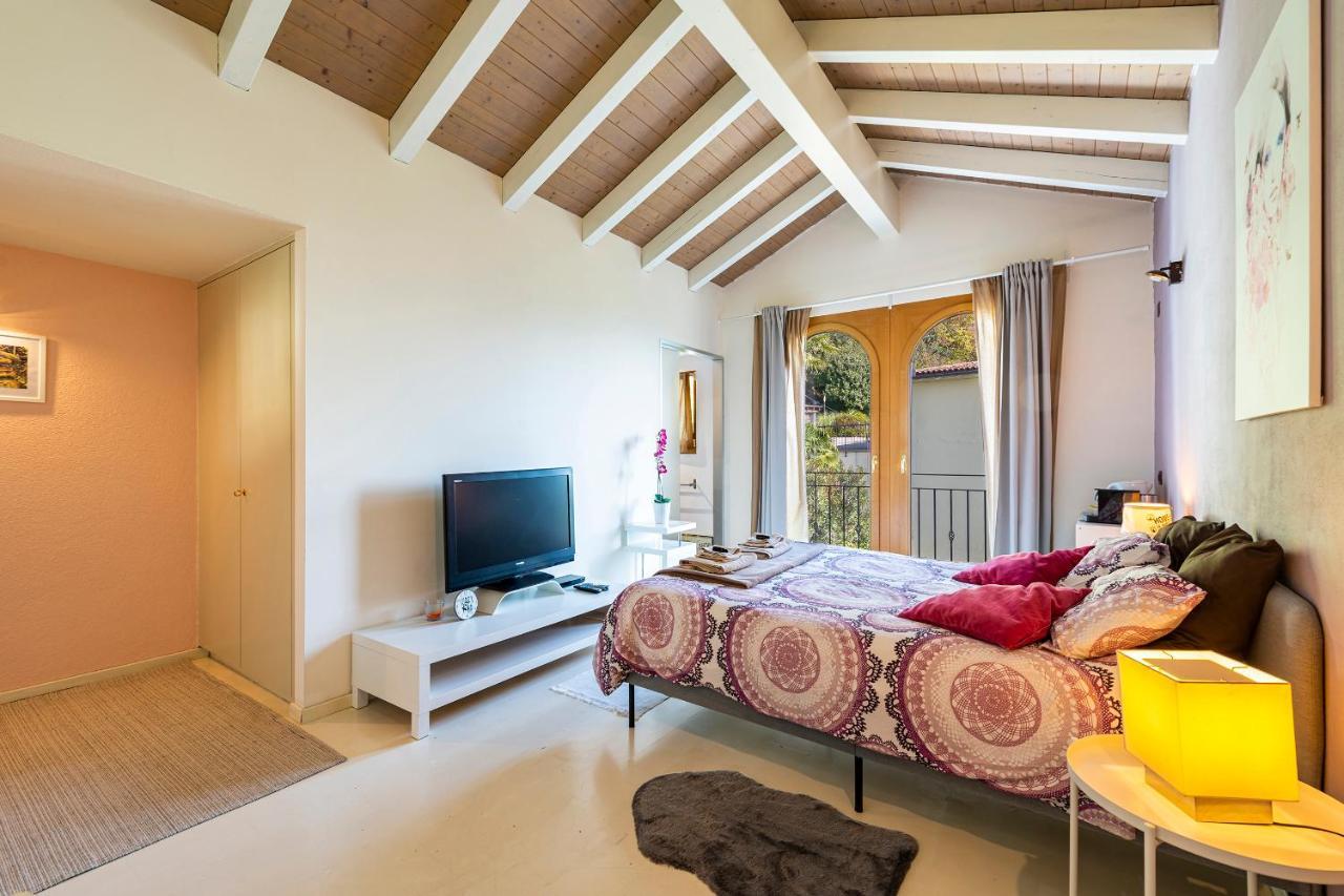 Casa Luna - Wonderful Lake View Brione sopra Minusio エクステリア 写真