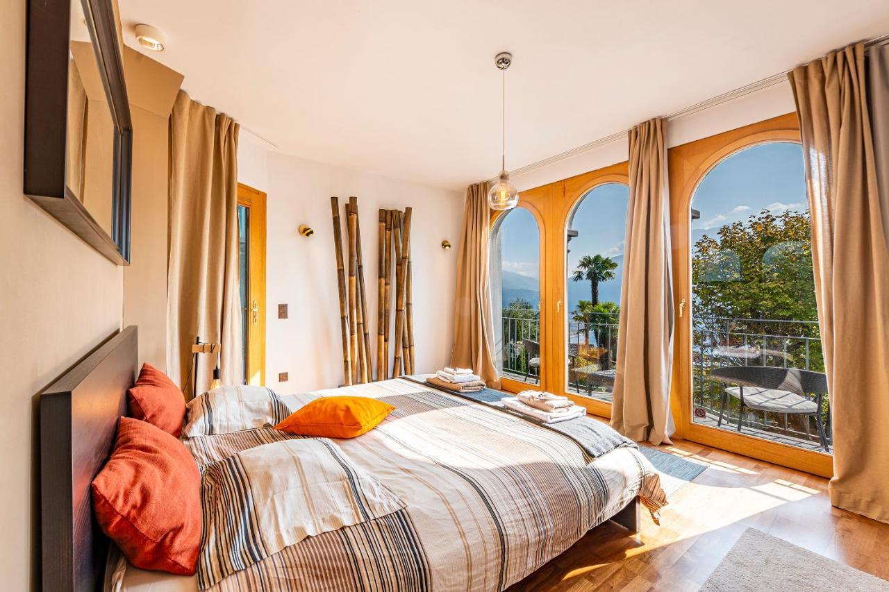 Casa Luna - Wonderful Lake View Brione sopra Minusio エクステリア 写真