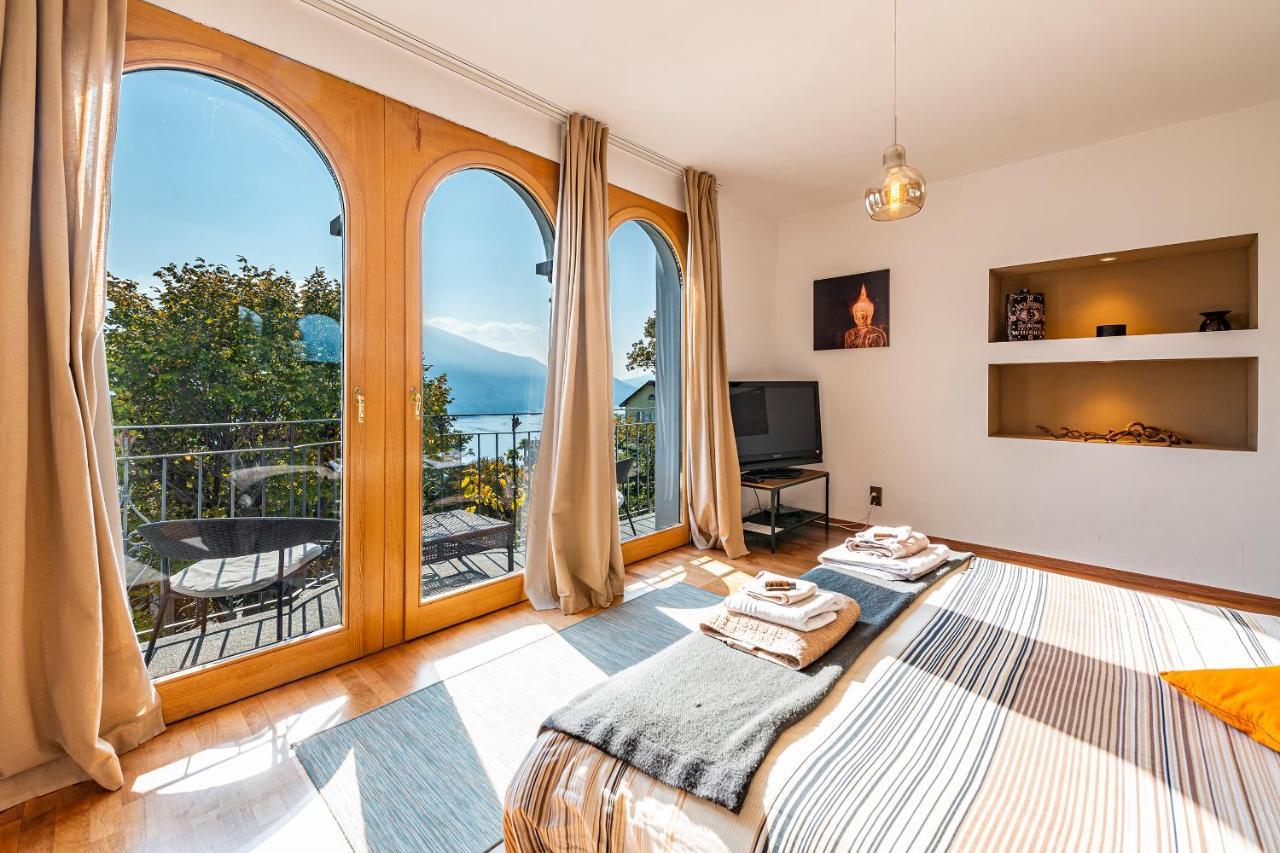 Casa Luna - Wonderful Lake View Brione sopra Minusio エクステリア 写真