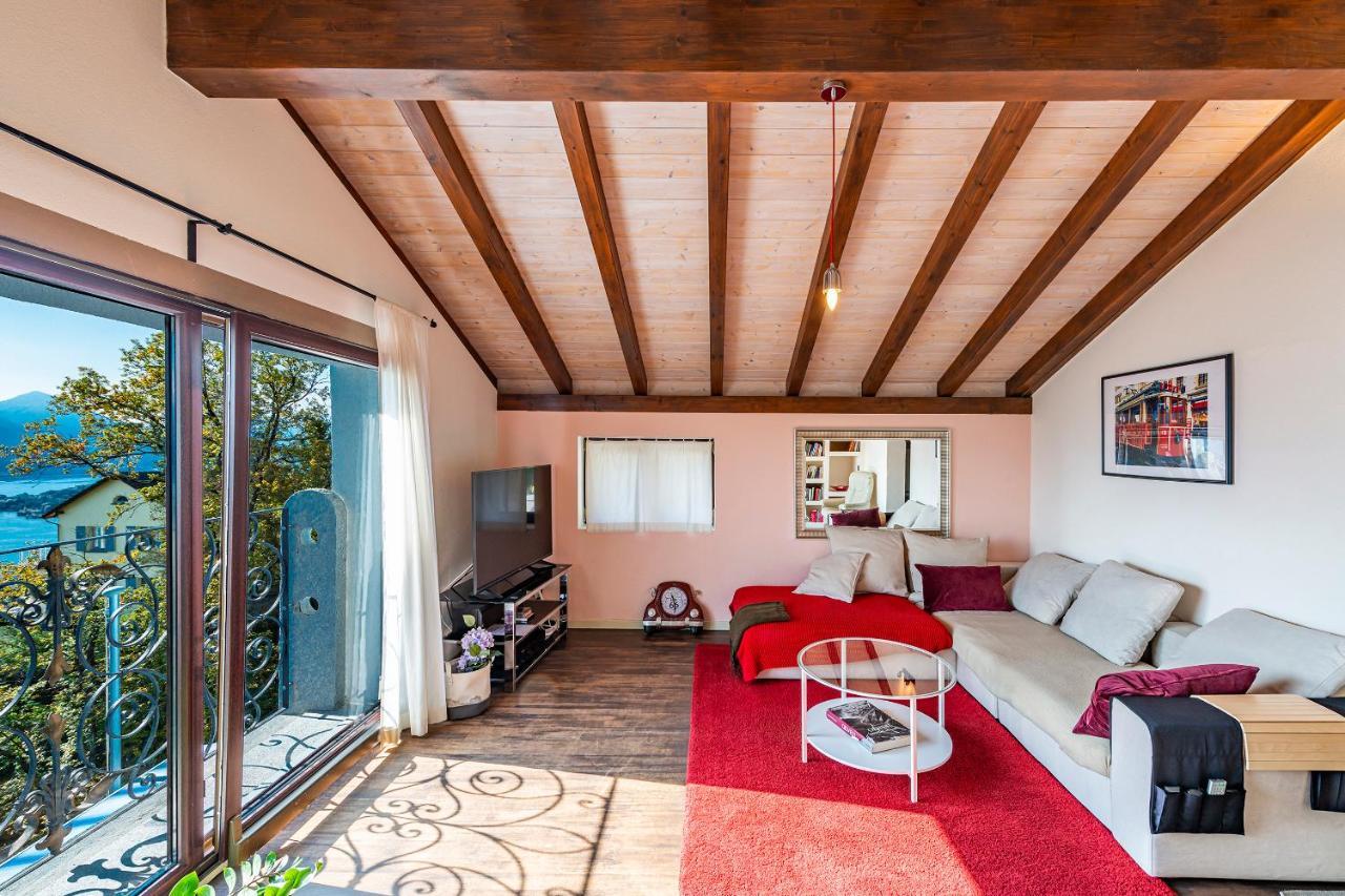 Casa Luna - Wonderful Lake View Brione sopra Minusio エクステリア 写真